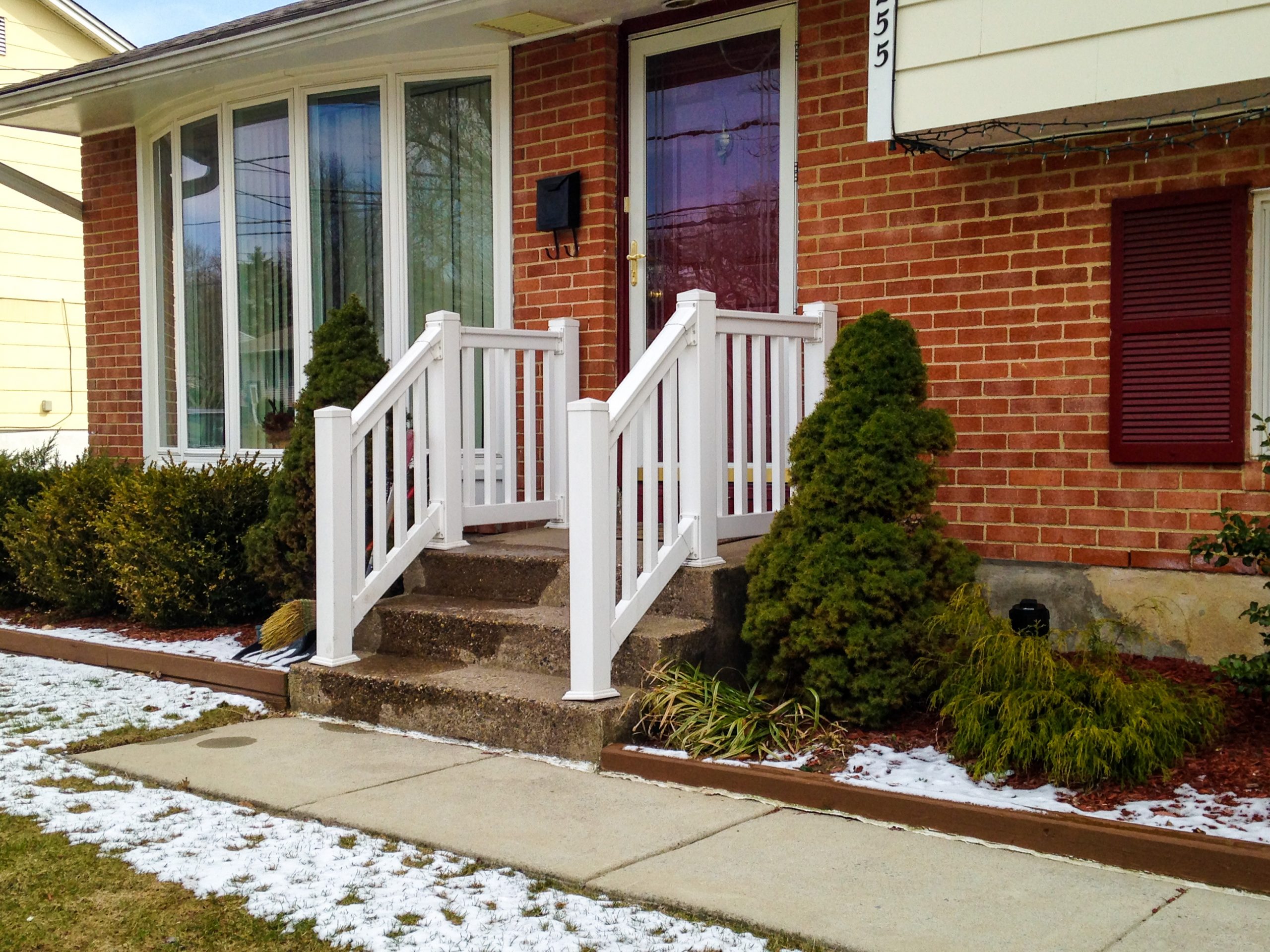 Vinyl Railings - American Discount Fence | South Jersey Fence Installation